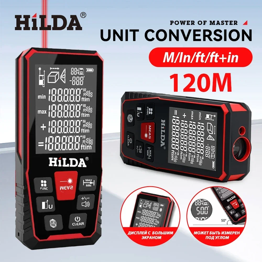Industrial Laser Rangefinder - HILDA-telémetro láser Profesional, medidor de distancia,