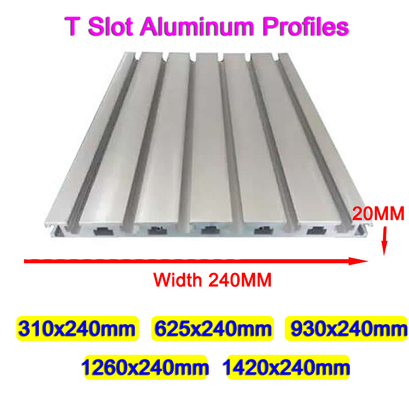 Aluminum T-Slot Profile - LY CNC T ranura perfiles de