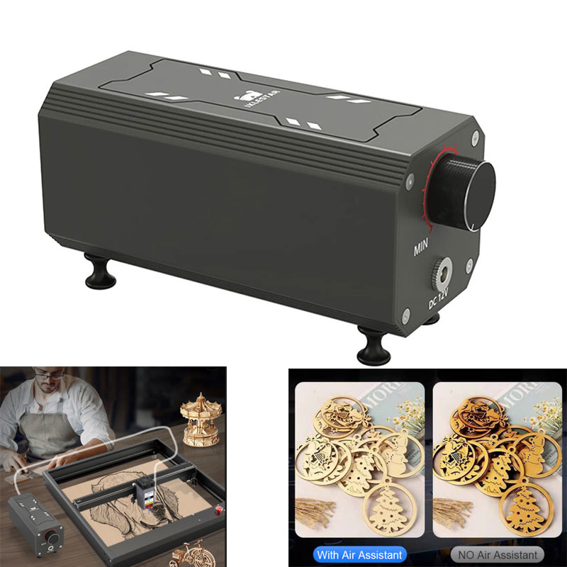 Industrial Acrylic Laser Cutter - Compresor de Aire Asistido por Láser,
