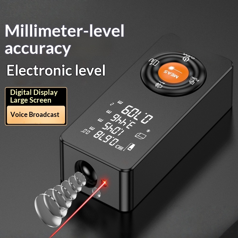 Industrial Laser Rangefinder - Telémetro Láser, Instrumento de Medición Infrarrojo,