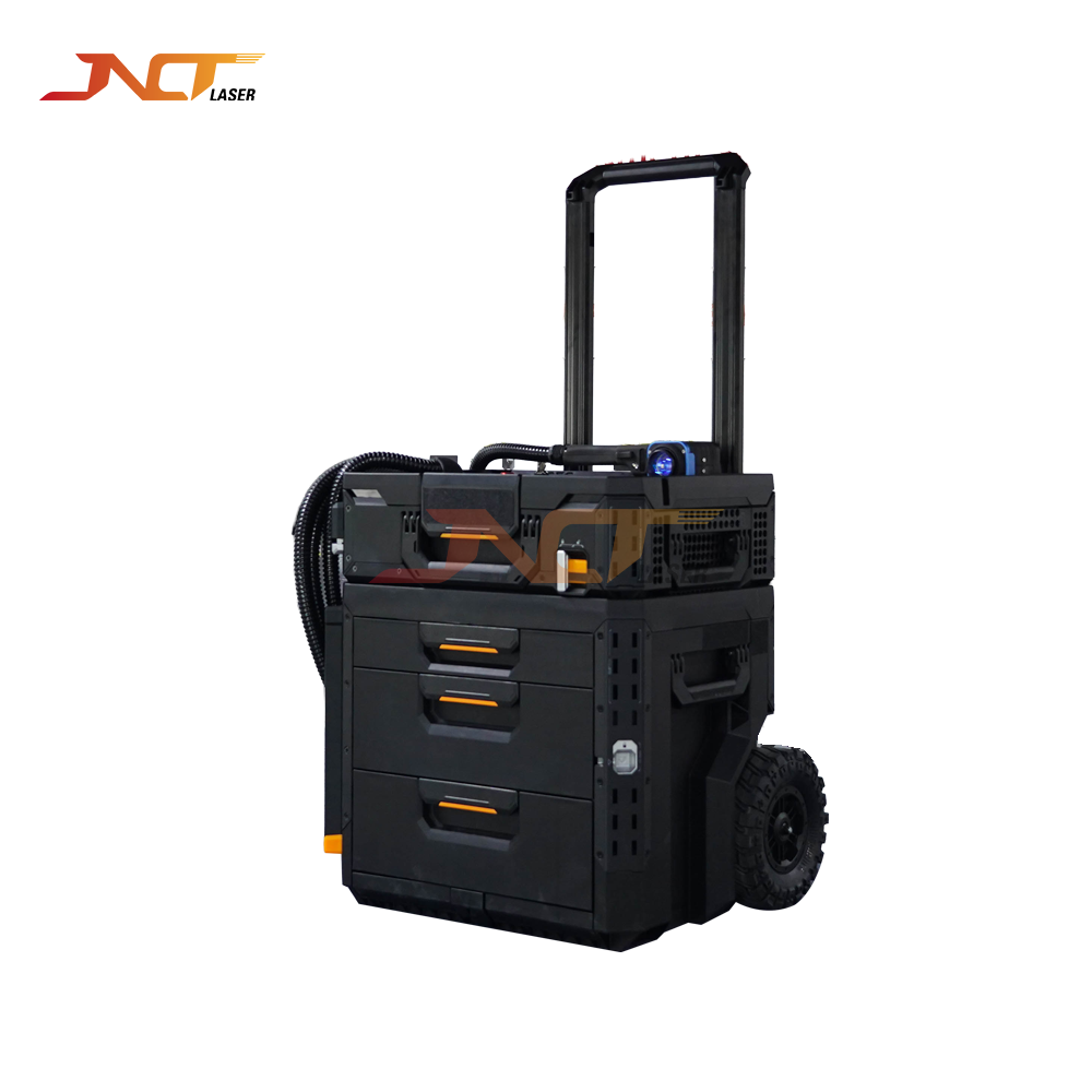 Industrial Laser Rust Removal Machine - Máquina de Limpieza Láser Industrial Apilable