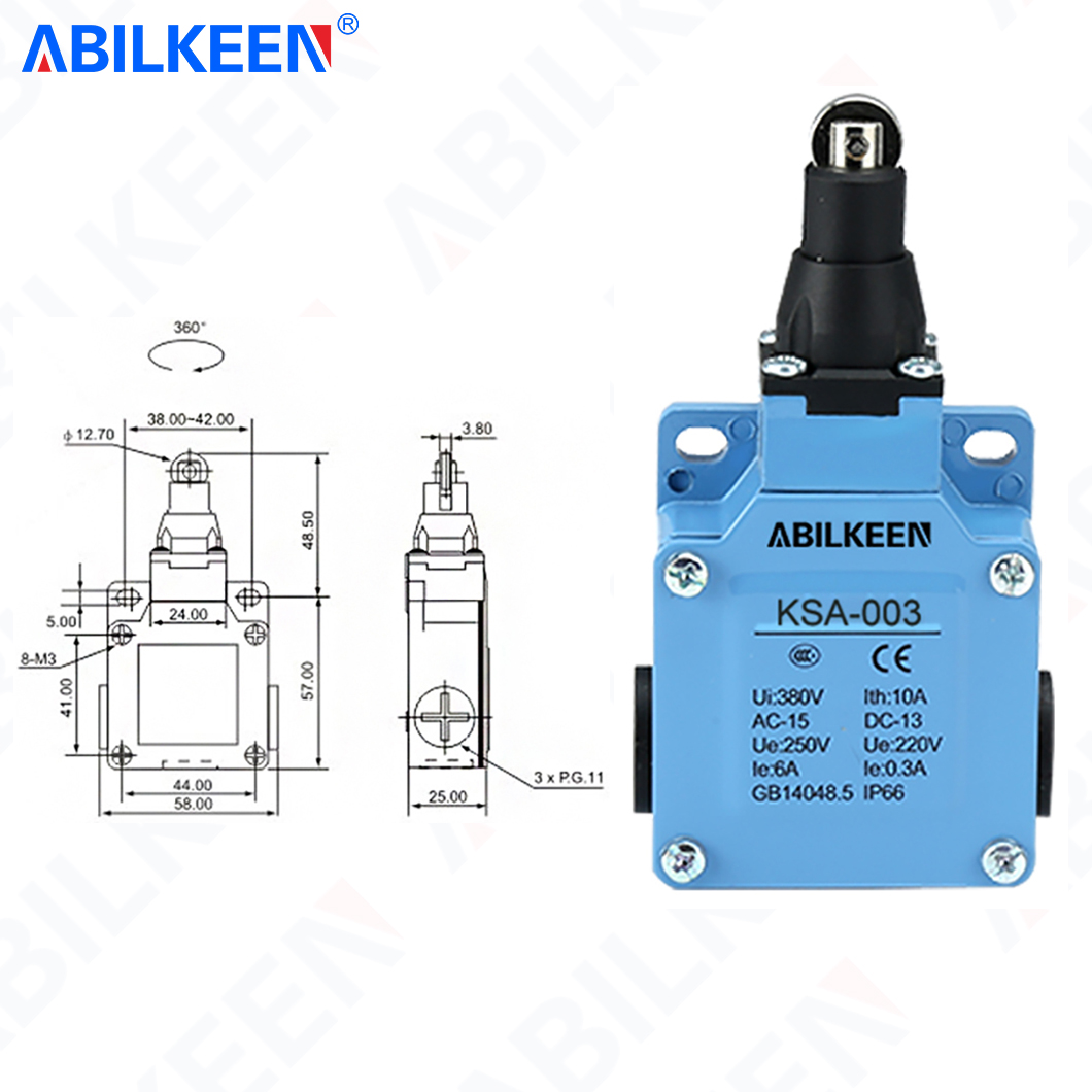 Limit Switch Cnc - ABILKEEN KSA-003 Interruptor de límite de