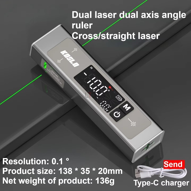 Inclinómetro Digital Láser Dua - Industrial Laser Alignment reseña y precio