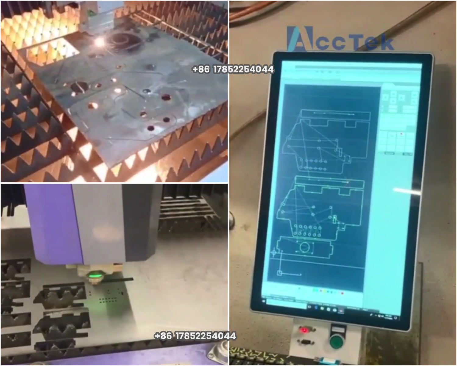 AKJ1530F 2040 2060 2560 1000w  - Industrial Laser Cutting Machine Price reseña y precio