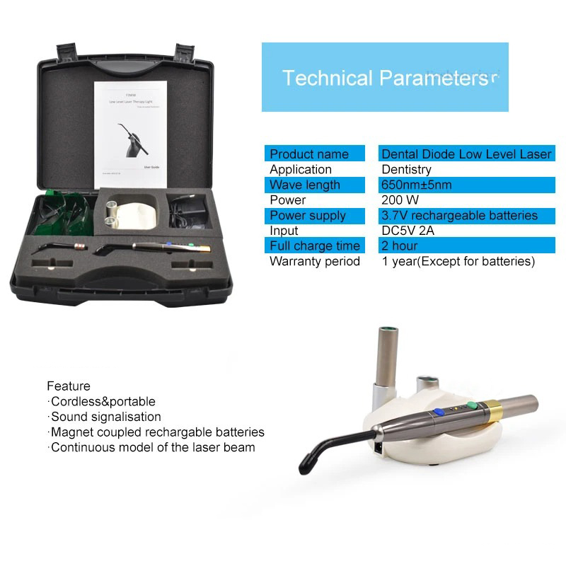 Sistema Láser Dental Inalámbri - Diode Laser Module reseña y precio
