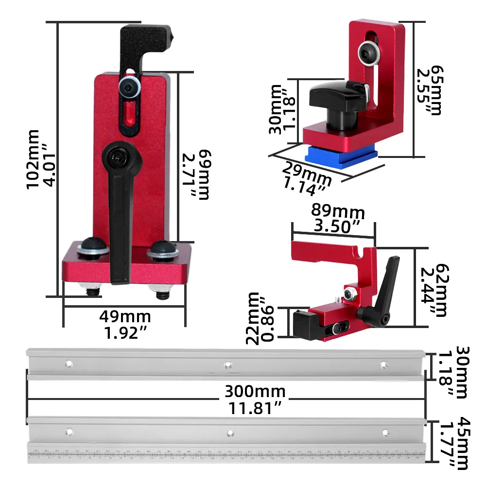 Kit de 7 piezas para guía de p - Aluminum T-Slot Profile reseña y precio