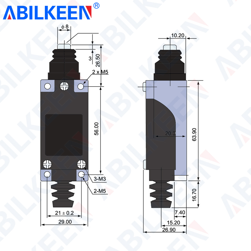 Interruptor de Límite de Recor - Limit Switch Cnc reseña y precio