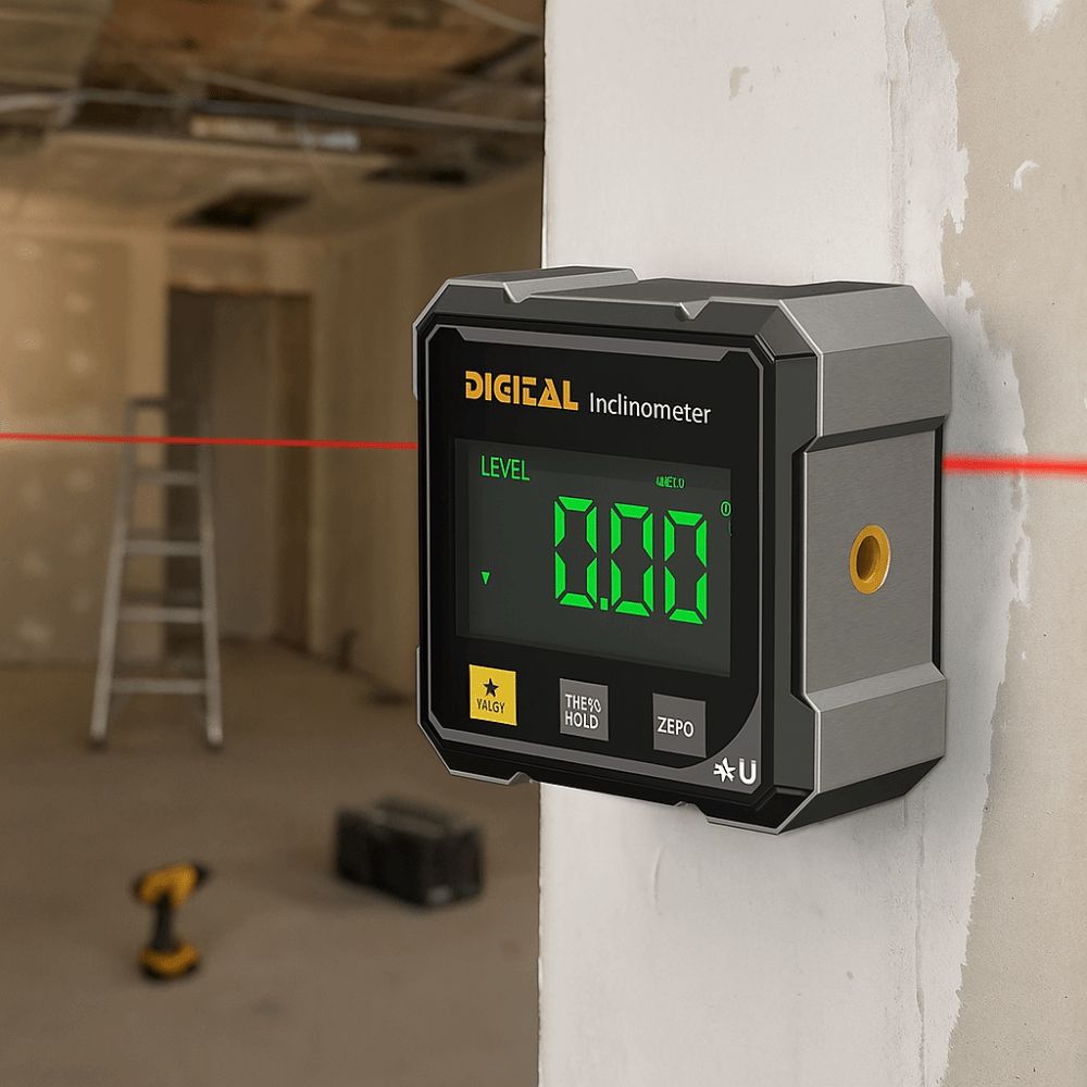 Medidor de ángulo de pantalla  - Industrial Laser Alignment reseña y precio