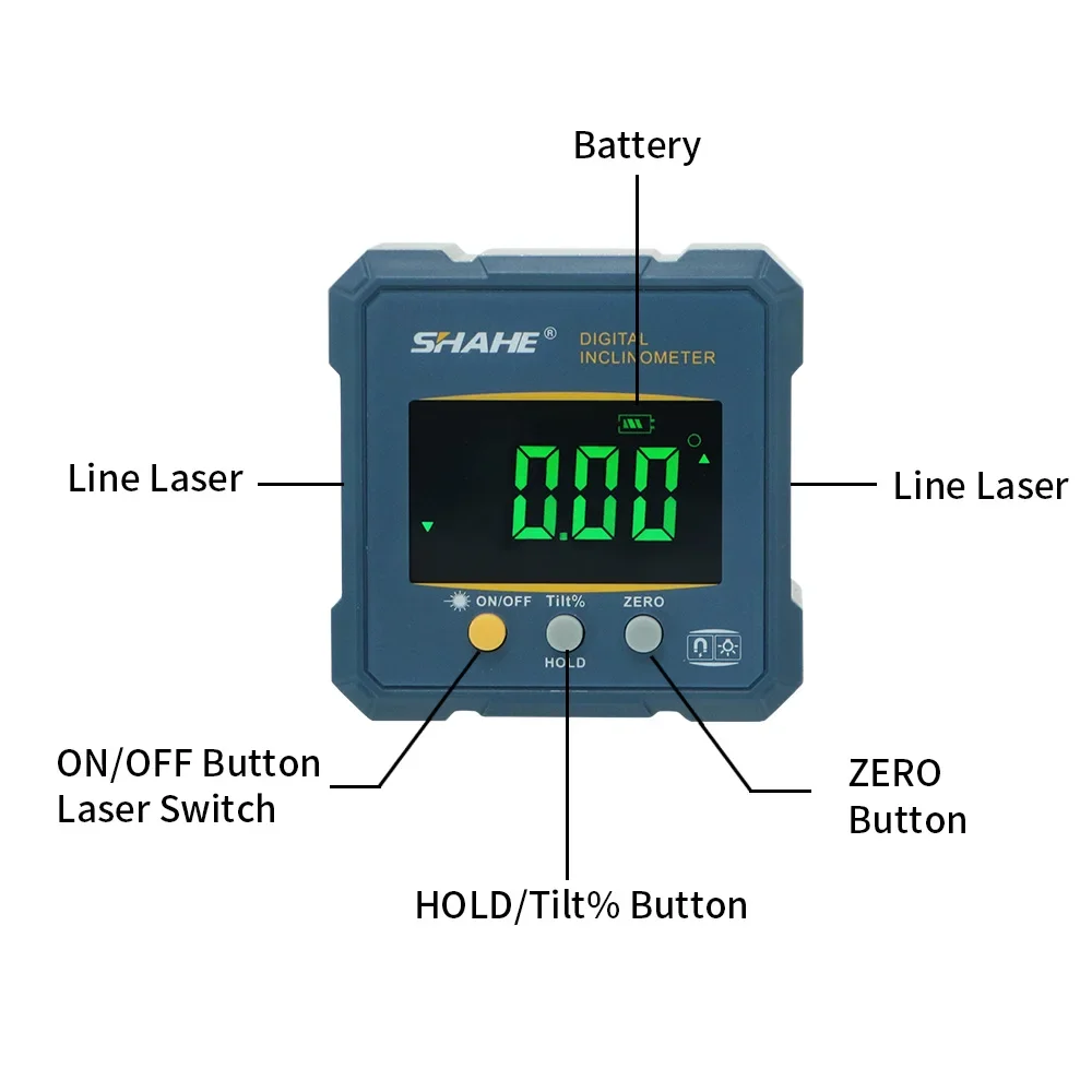 SHAHE-buscador de ángulo Digit - Industrial Laser Alignment reseña y precio