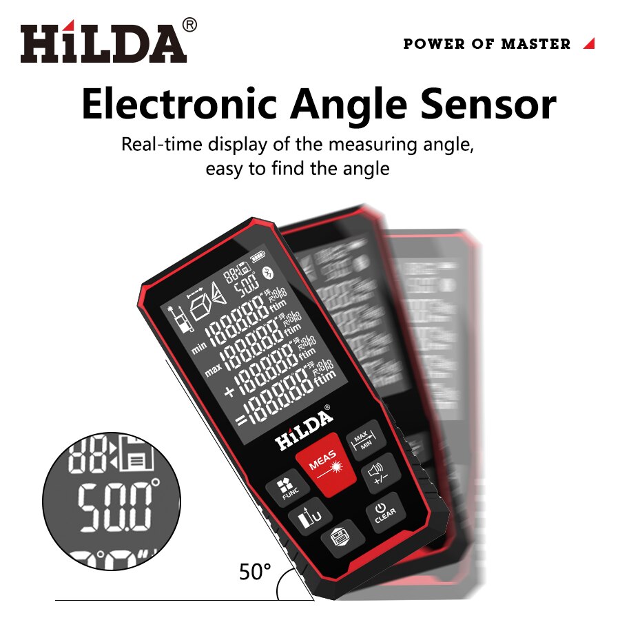 HILDA-telémetro láser Profesio - Industrial Laser Rangefinder reseña y precio