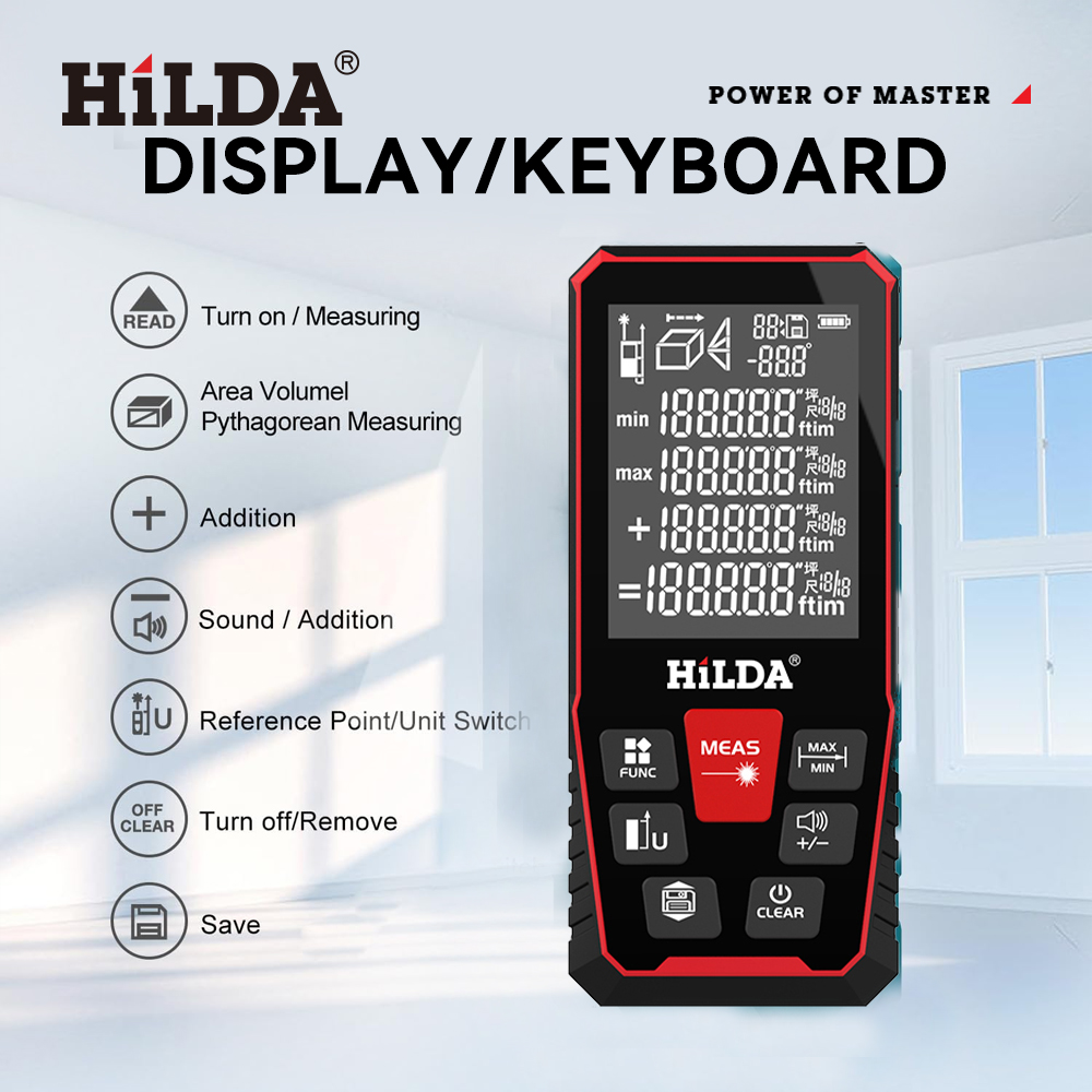 HILDA-telémetro láser Profesio - Industrial Laser Rangefinder reseña y precio