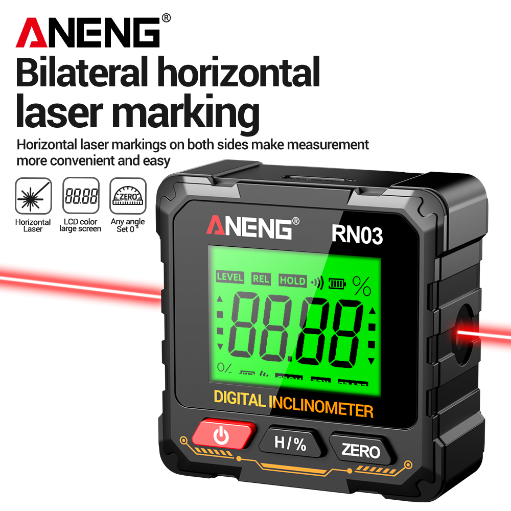 Buscador de ángulo Digital mag - Industrial Laser Alignment reseña y precio