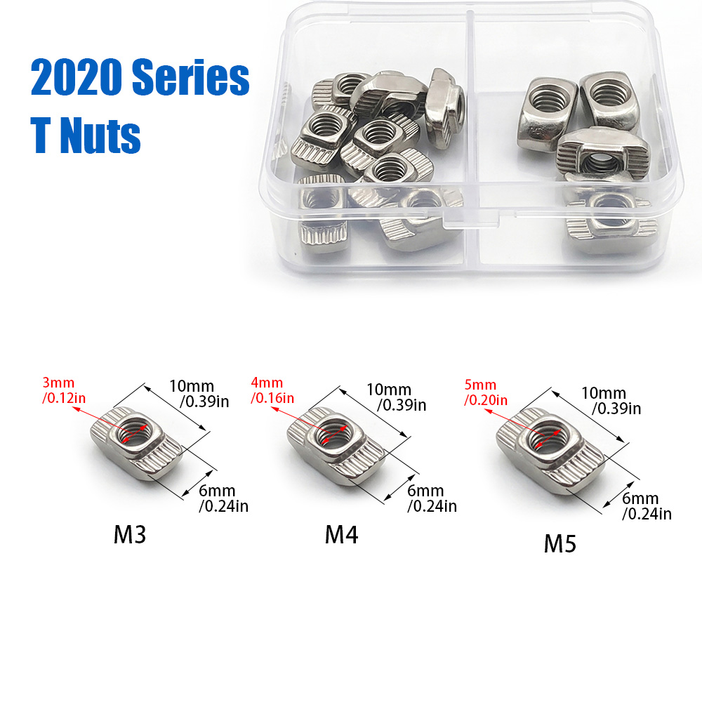 150 Piezas de Tuercas de Ranur - Aluminum T-Slot Profile reseña y precio