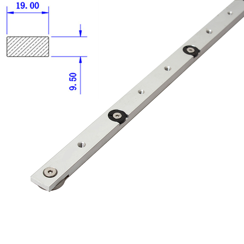 Pistas en T tipo 19/30/45/75,  - Aluminum T-Slot Profile reseña y precio