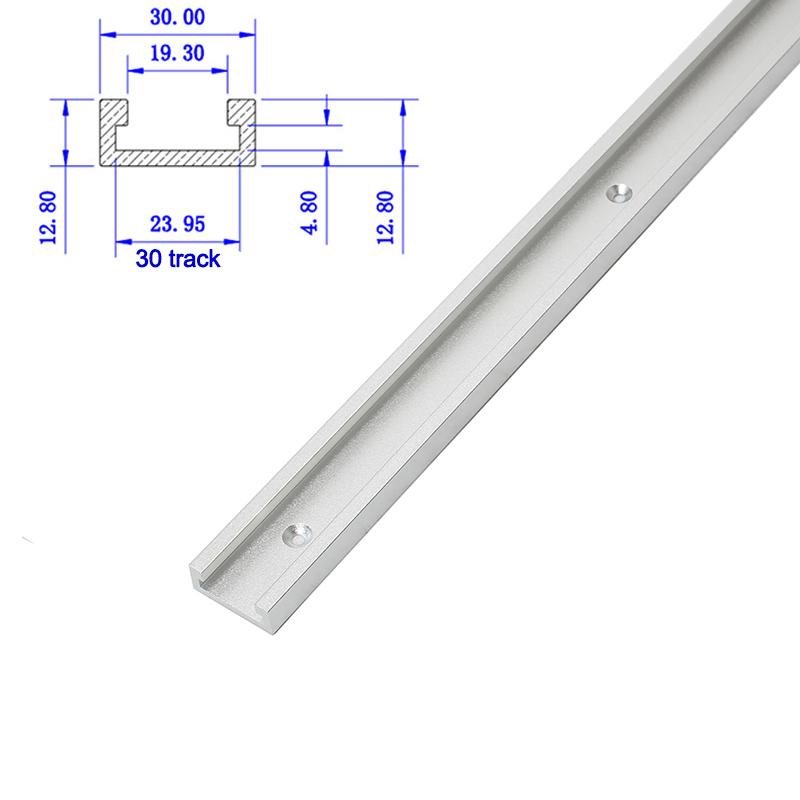 Pistas en T tipo 19/30/45/75,  - Aluminum T-Slot Profile reseña y precio