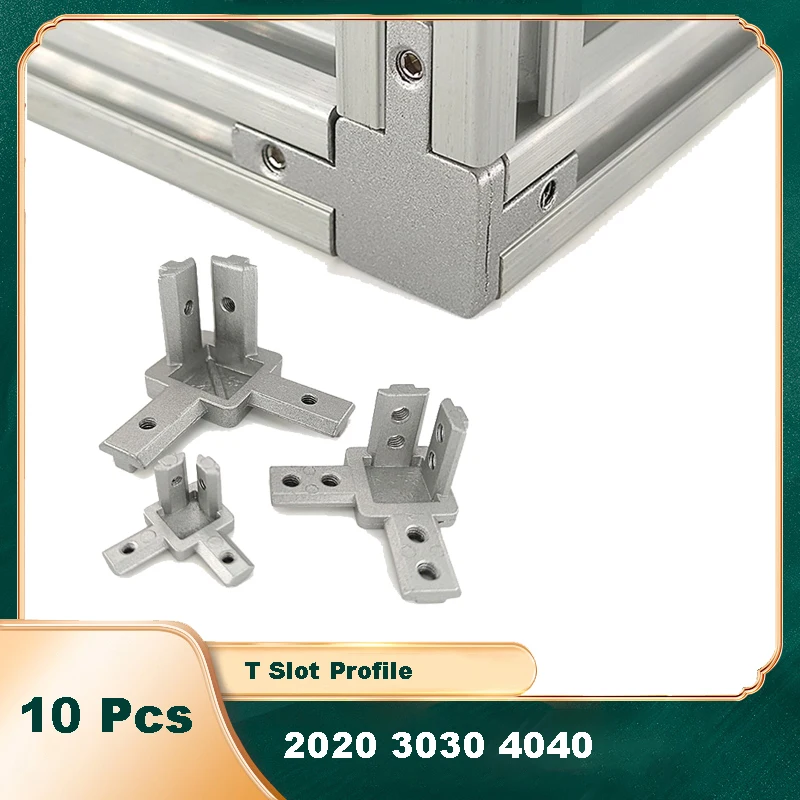 Conector de esquina de 3 vías, - Aluminum T-Slot Profile reseña y precio