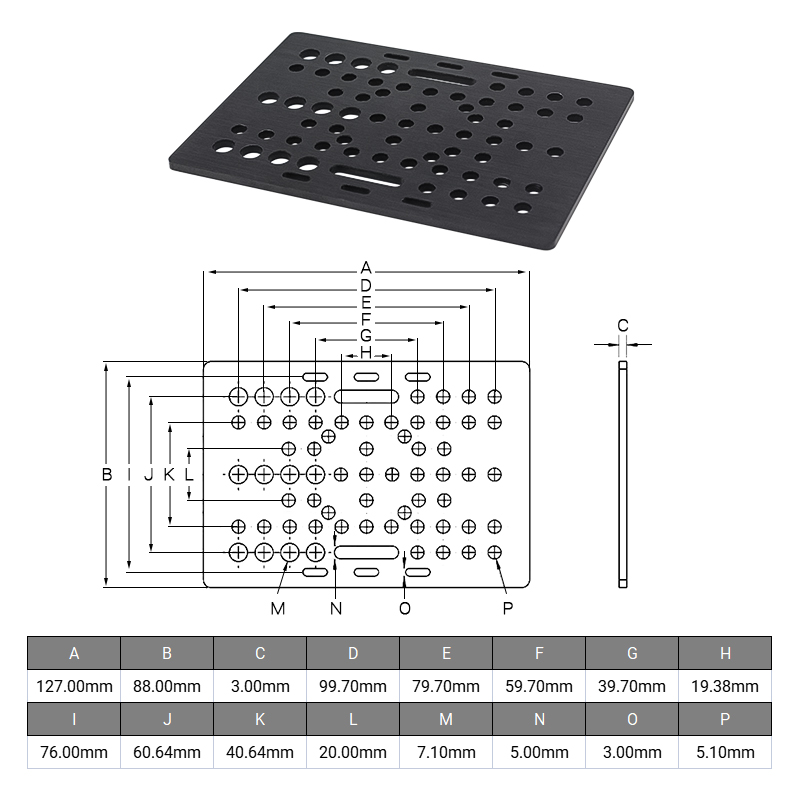 Placa de Soporte en V de Alumi - Cnc Router Machine reseña y precio