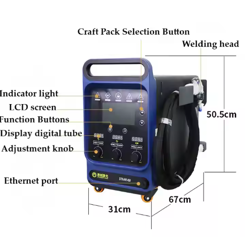 Soldador láser portátil Indust - Industrial Laser Welding Machine reseña y precio