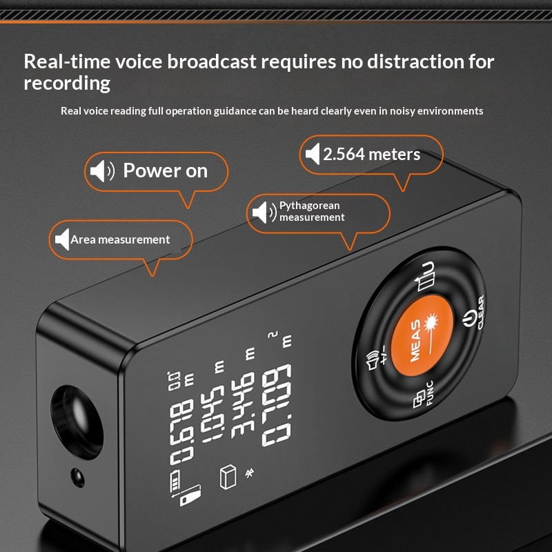 Telémetro Láser, Instrumento d - Industrial Laser Rangefinder reseña y precio