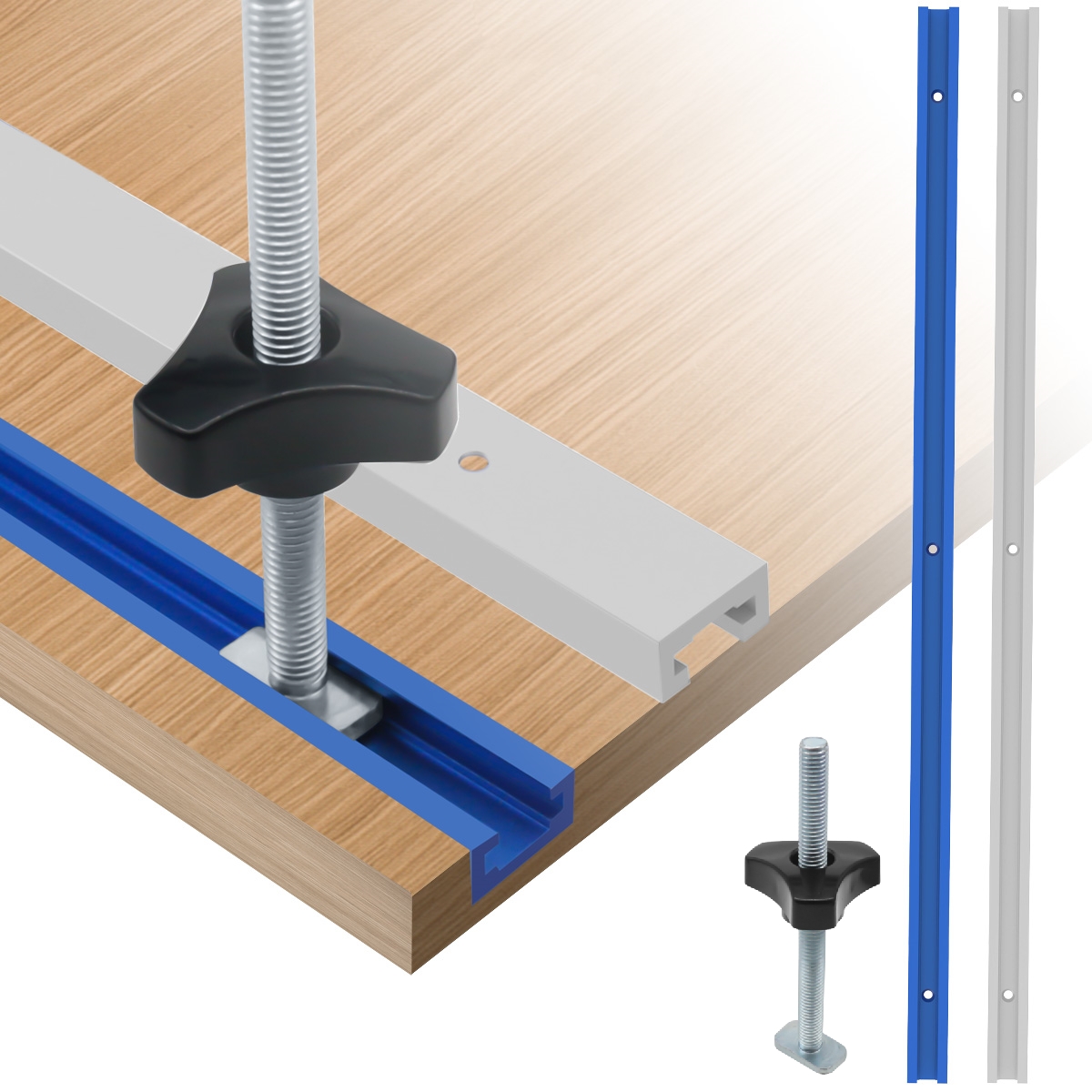 Pista en T de perfil de doble  - Aluminum T-Slot Profile reseña y precio