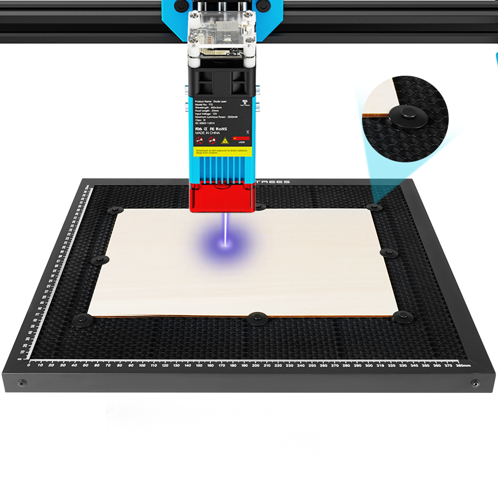 Piezas de equipo láser, mesa d - Industrial Acrylic Laser Cutter reseña y precio
