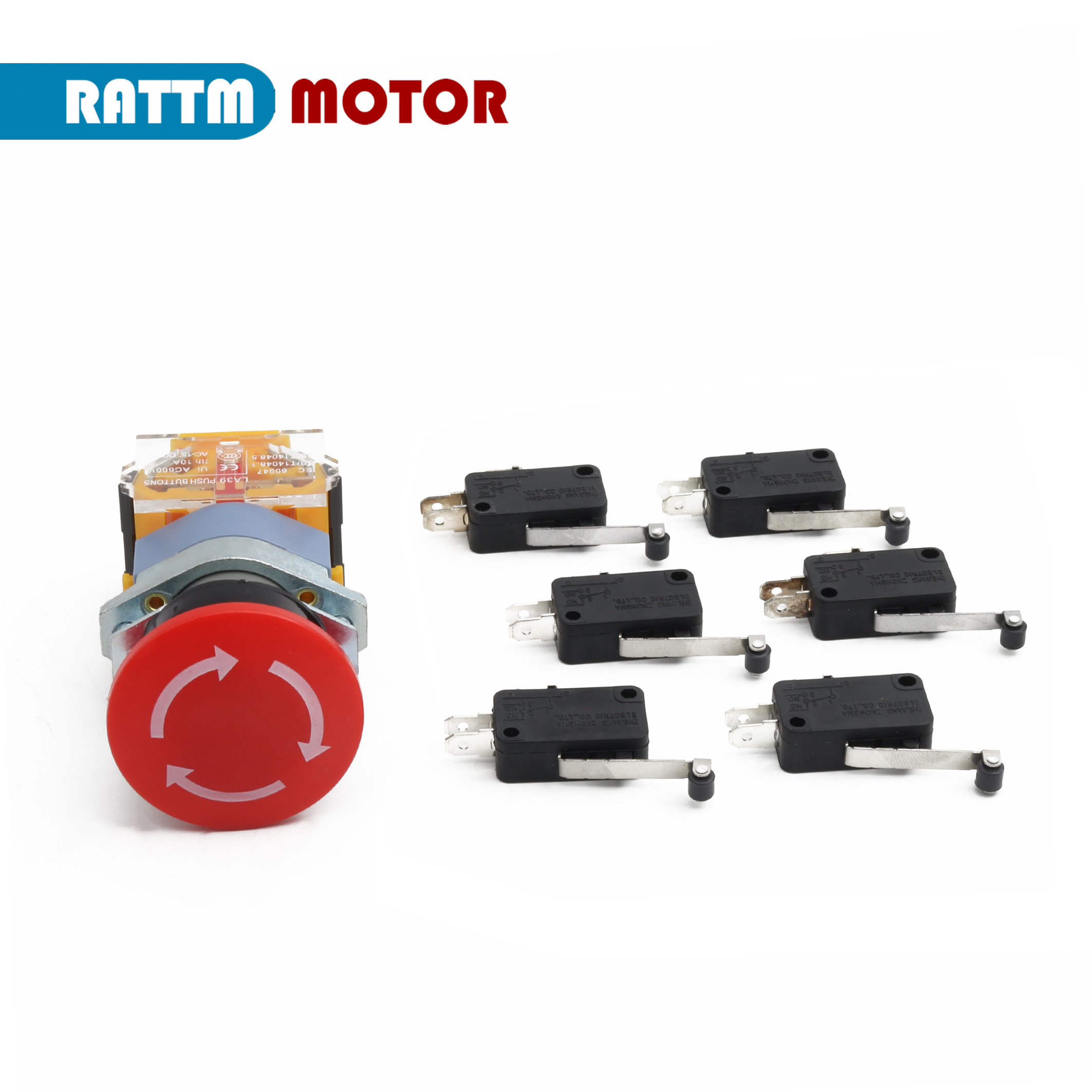 Señal roja de emergencia E-Sto - Limit Switch Cnc reseña y precio
