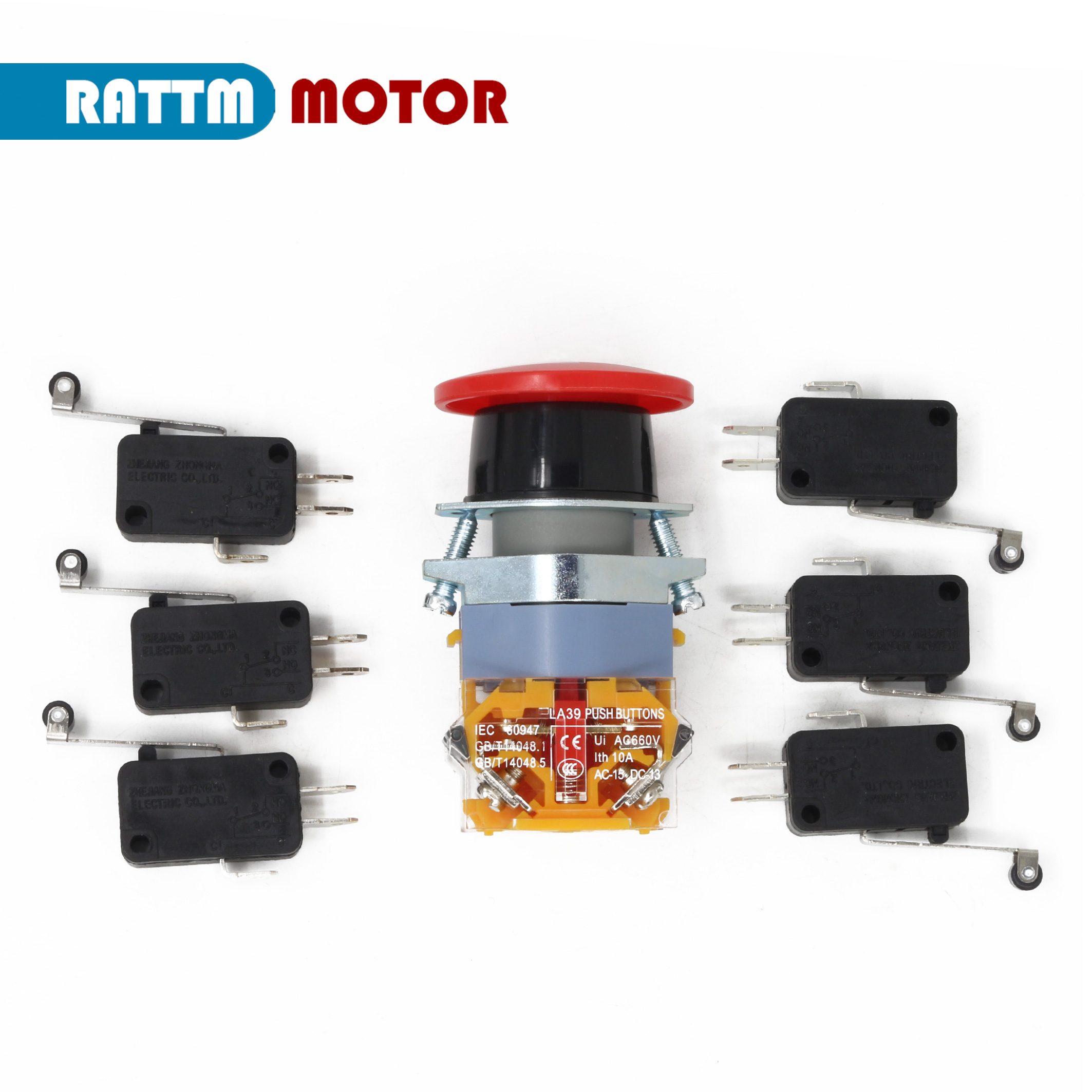 Señal roja de emergencia E-Sto - Limit Switch Cnc reseña y precio